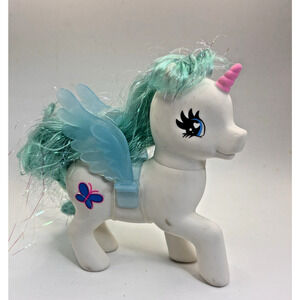 Vintage My Little Pony G1 Windy Wing Starry Wings Unicorn Pegasus Blue Hair Hasb